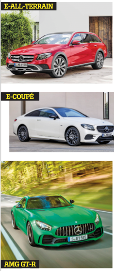 Mercedes’in yeni yıldızları